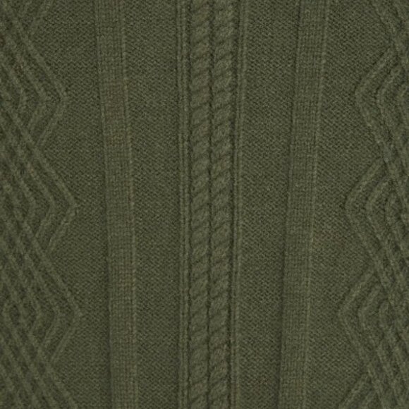 Vici Collection Wrap Cardigan in Ash Olive - Picture 2 of 6